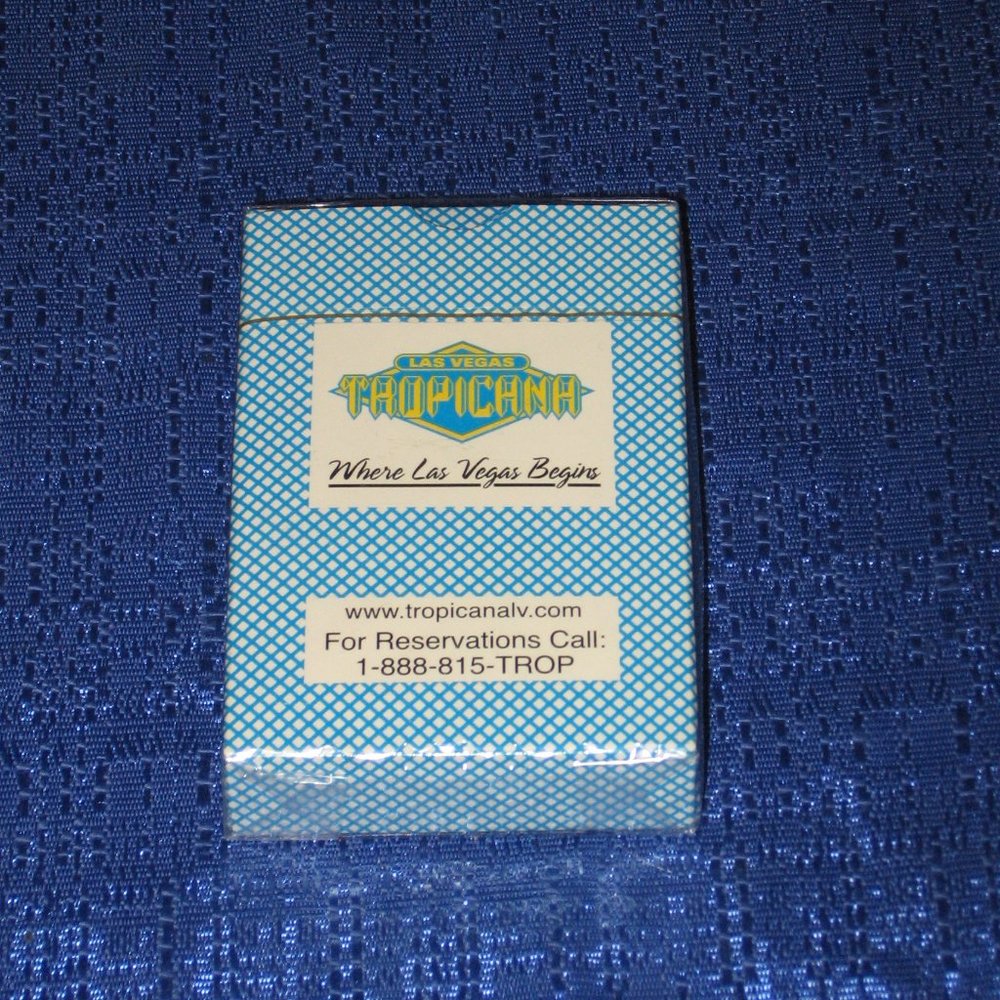 Vintage Tropicana Hotel Las Vegas Playing Cards Still Sealed